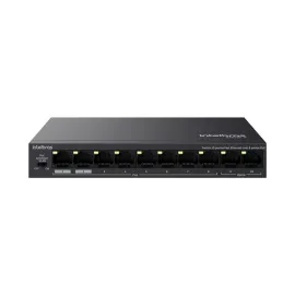 SWITCH 10 PORTAS 10/100 COM 8 PORTAS POE+ 2 UPLINK S1010F-P