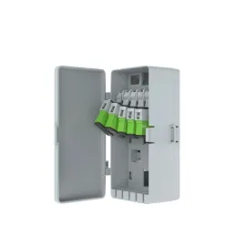 BOX FTTA ADAPT FUSION MINI 1X8 SC APC CZ PCT C/ 2 PC - STS