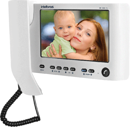 INTERFONIA INTELBRAS MÓDULO INTERNO PARA VIDEOPORTEIRO IV 7000 HS IN