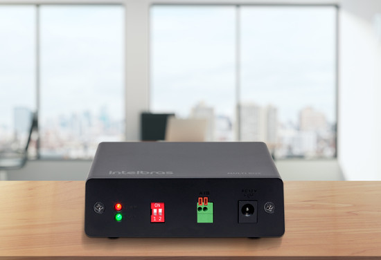 GRAVADOR DIGITAL DE VÍDEO INTELBRAS MÓDULO DE ENTRADAS E SAÍDAS MULTI-BOX