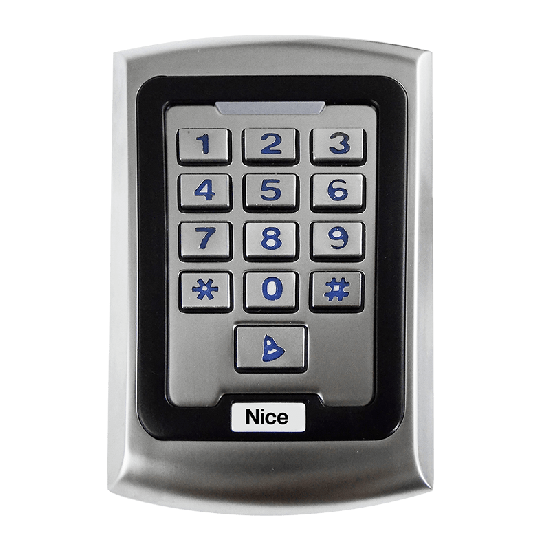 CONTROLE DE ACESSO NICE LEITOR RFID COM TECLADO LN001-A