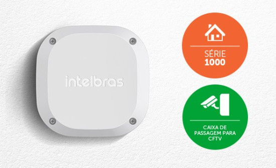 ACESSÓRIOS INTELBRAS CAIXA DE PASSAGEM PARA CFTV VBOX 1100 E