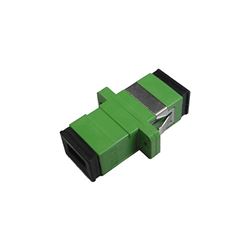 Adaptador óptico Apc Sc/sc Simplex (10 Pçs)