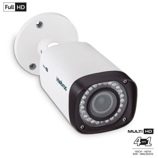 Câmera Multi HD Intelbras VHD 3240 VF G4 Varifocal 2,7 a 12mm Full HD 1080p Infravermelho 40m