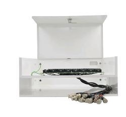 RACK MANAGER BOX MINI LIGHT HD HIBRIDO P/ 16 CANAIS BRANCO - MAX E