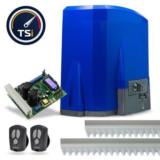 Kit Motor de Portão Eletrônico Deslizante Grand KDZ TSI Speed 1/2 HP Industrial Garen