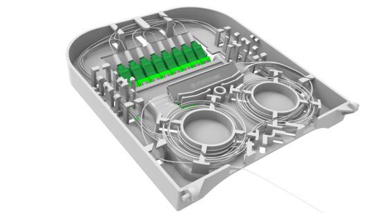 BANDEJA DE EMENDA PARA CAIXA DE TERMINAÇÃO ÓPTICA FK-CTO-16MC