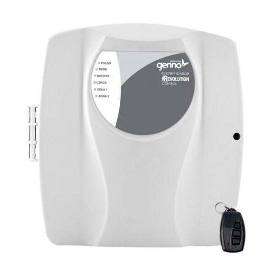 Central de Cerca Elétrica Revolution Control Genno c/ Controle Remoto