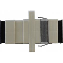 Adaptador óptico Simplex Mm Sc/sc Bege