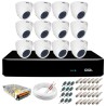 Kit Orion Giga Security 12 Câmeras HD 720p GS0019 + DVR Full HD + Acessórios