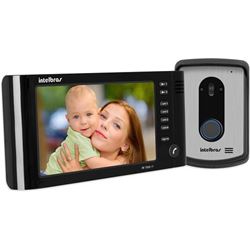 Vídeo Porteiro Intelbras Color Iv 7010 Hf Preto