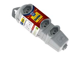 TOMADA DESMONTAVEL EM BARRA 4 TOMADAS GF - DANEVA