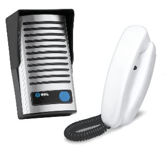 KIT PORTEIRO ELETRONICO F8 NTL AZ01 BRANCO - HDL