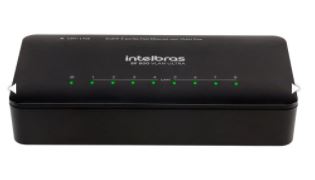 Switch Intelbras 8p Fast Com Vlan Fixa E Anti-Surto - SF 800 VLAN ULTRA
