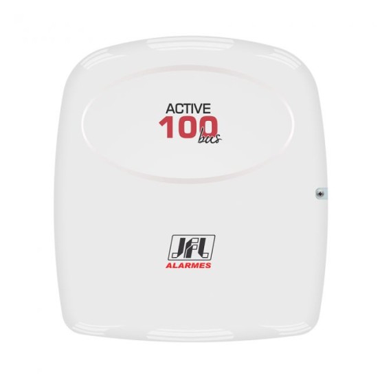 Central de Alarme Monitorável Active 100 BUS Modular Para Até 99 Zonas JFL