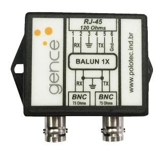 BALUN G703 P/ E1 RJ45 2X BNC