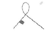 LACO PRE-FORMADO P/ CABO DROP (ARAME 1.3MM)