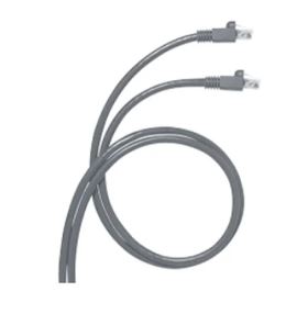 PATCH CORD CAT5E 1M CINZA - LEGRAND