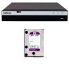 DVR Stand Alone Intelbras MHDX 3116 16 Canais Full HD 1080p Multi HD + 08 Canais IP 5 Mp + HD WD Purple 2TB