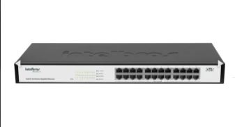 SWITCH RACK 24 PORTAS GIGA ETHERNET SG 2400QR - INTELBRAS