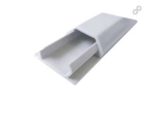 CANALETA DE PISO DP1 25X12 CINZA - DUTOPLAST