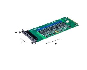 PLACA 8 TRONCOS ANALOGICO UNNITI 2000/3000 - INTELBRAS