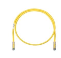 PATCH CORD CAT6 2,44M AMARELO AMP