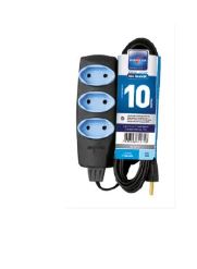 EXTENSÃO NO SHOCK PP 2X0,75MM²X 10M GRAFITE