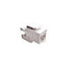 Conector Fêmea Rj45 Cat 6 Fêmea Keystone Branco C/ Janela