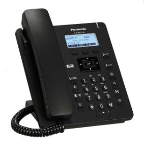 TELEFONE IP PANASONIC HDV130XB 2 CONTA SIP 2 PORTAS ETHERNET DISPLAY 132X64 PX