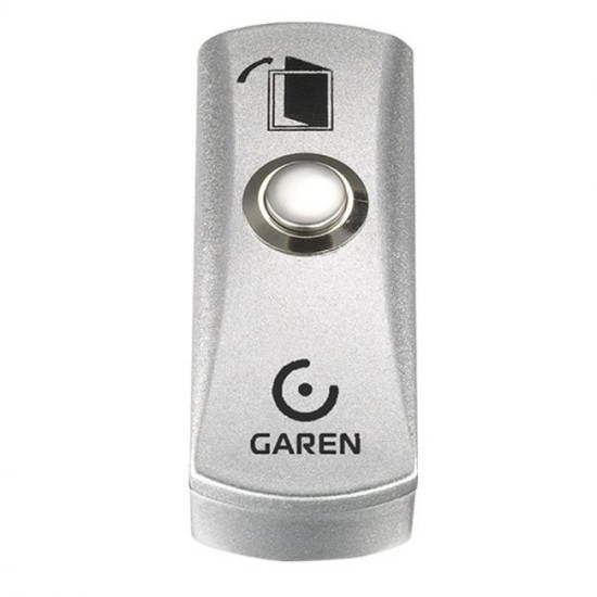 Botoeira Garen Botão de Saída Aço Inox Com Caixa 29666