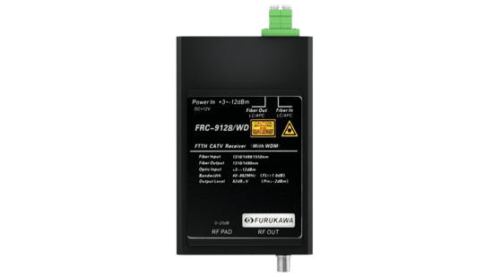 ONU DE VIDEO CATV 1 SAIDA MODELO FRC-9128 & FRC-9128/WD