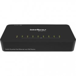 Switch 8 Portas 10/100 Mbps Sf 800 Q+ Intelbras