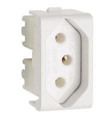MODULO TOMADA 2P+T 10A 250V 1M BR