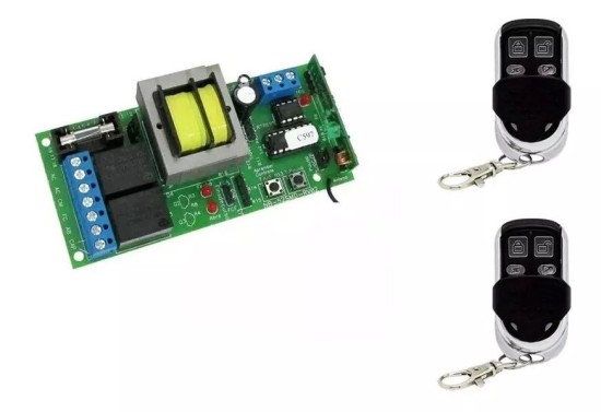 CENTRAL PORTAO AUTOMATICO NB52 PPA POP COM 2 CONTROLES NOVA