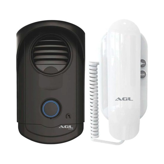 Interfone Porteiro Eletrônico AGL S100 Slim