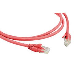 Patch Cord 2,5 M Cat 6 Rj45/rj45 Utp Cm Vermelho