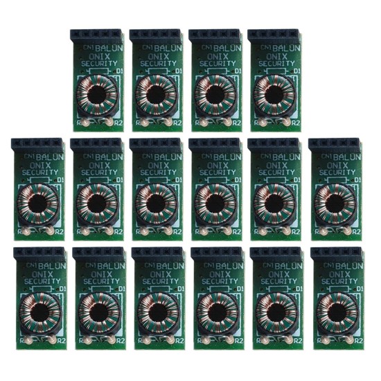 Conversor Balun Placa P/ Rack HD 3000 Onix Security - 16 unidades