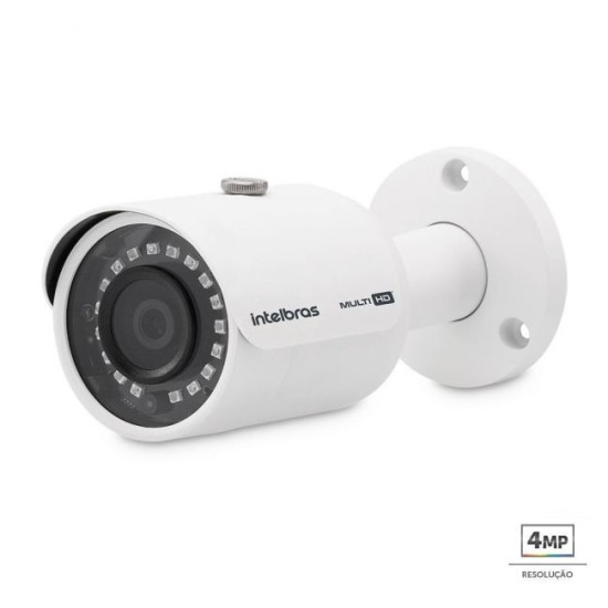 Câmera HDCVI Intelbras 4 Megapixel VHD 3430 B G4 Infravermelho 30 Metros