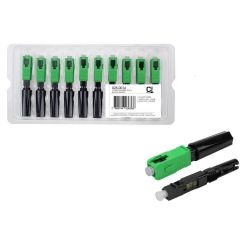 Conector óptico De Campo Sc/apc Verde - 10 Pc