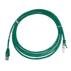 Patch Cord Cftv 1 M Cat 5 Rj45/rj45 Pvc Verde