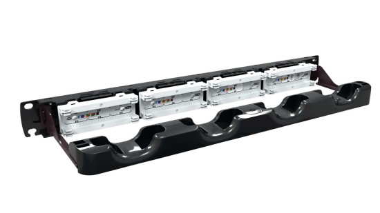 PATCH PANEL MODULAR MULTILAN CAT.5E – 24 PORTAS
