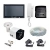 Kit Porteiro Eletrônico Interfone Com Câmera Infravermelho e Monitor Tela LCD 7"