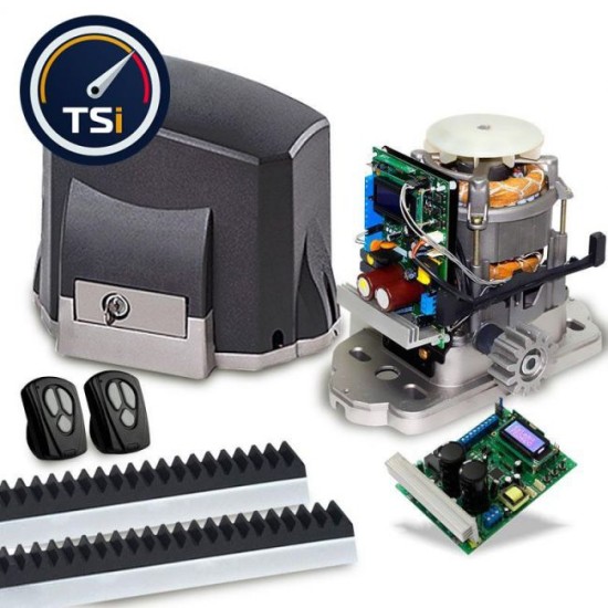 Motor de Portão Eletrônico Deslizante Semi-Industrial KDZ TSI Speed 1/2 HP Garen