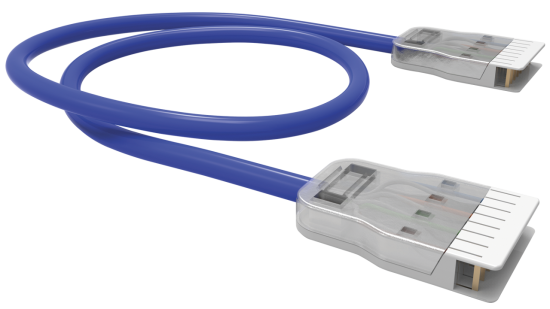 PATCH CORD FISAFLEX CAT.5e 110 IDC