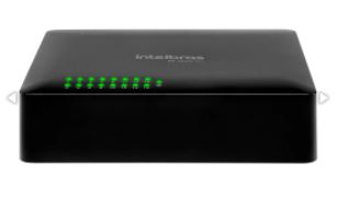Switch 16 Portas Fast Ethernet SF 1600 Q+ Intelbras