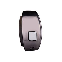 Linha Prime Botoeira Simples Sem Fio - Preta