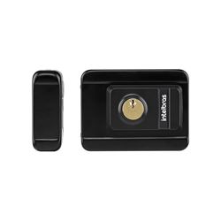 Fechadura Elétrica Cilindro Fixo Fx 2000 Preta