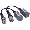 Conversor Balun Passivo HB 202 HD Híbrido HDCVI, HDTVI, AHD e Analógico