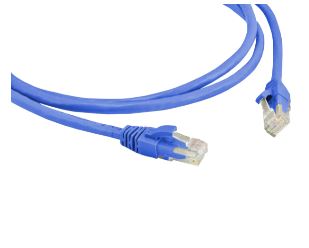 PATCH CORD CAT5E UTP CM 2,5M AZ - NEXANS